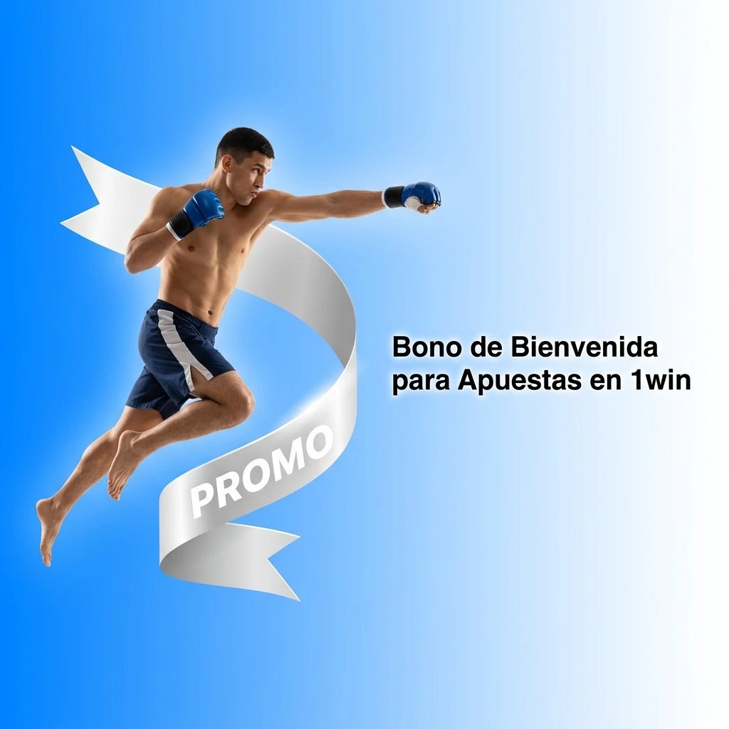 Bono de bienvenida 1win para nuevos usuarios en apuestas deportivas, MMA, UFC y Bellator con depósito mínimo