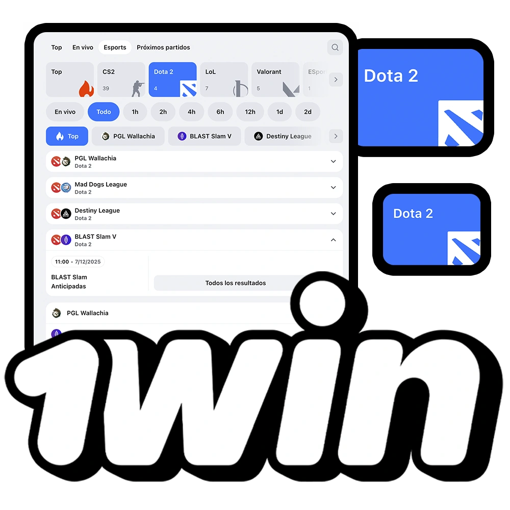 Haz 1Win Dota 2 Betting en Perú y gana con la emoción de los eSports en 1Win.