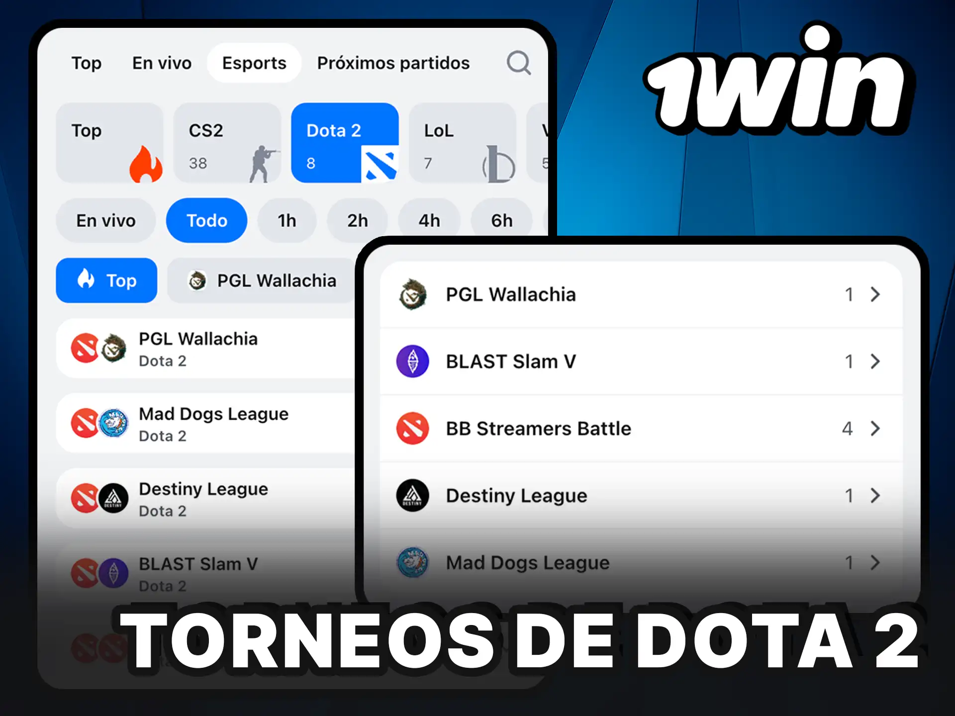 Apuesta en los torneos de Dota 2 y conquista grandes premios con 1Win.