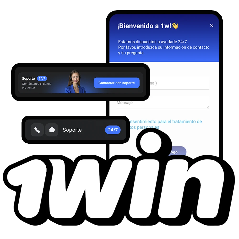 Soporte rápido y confiable de 1Win en Perú.