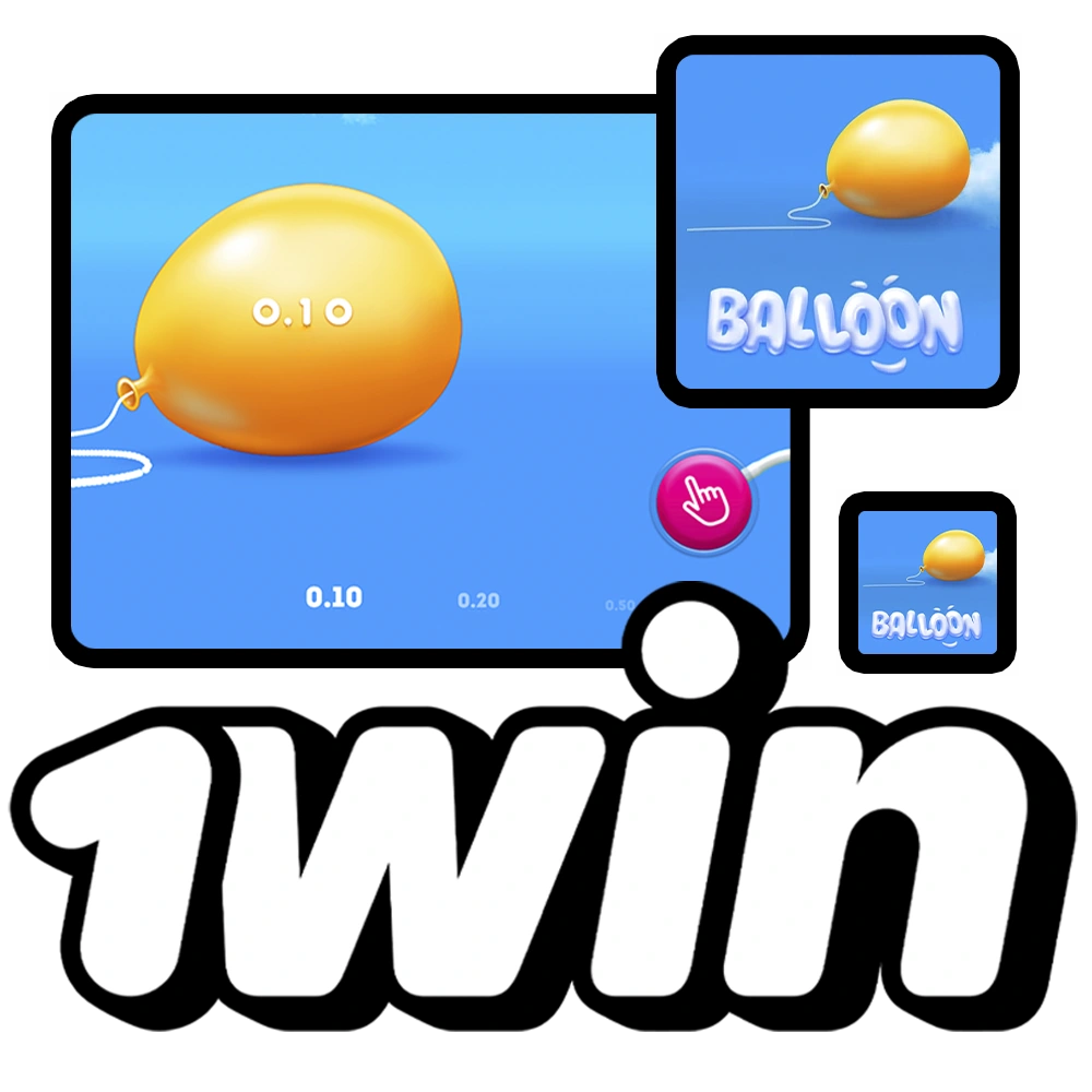 Juega 1Win Balloon en Perú y haz explotar tu suerte para ganar grandes premios.