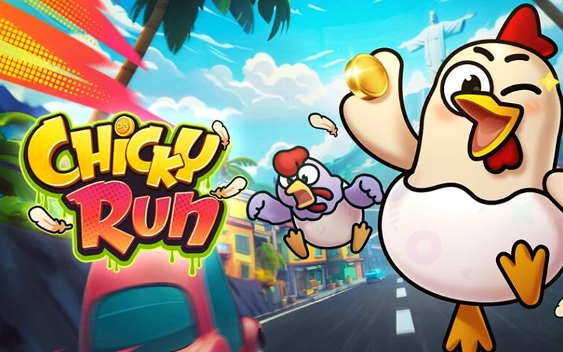 Corre hacia la victoria y diviértete jugando a Chicken Run en 1Win.