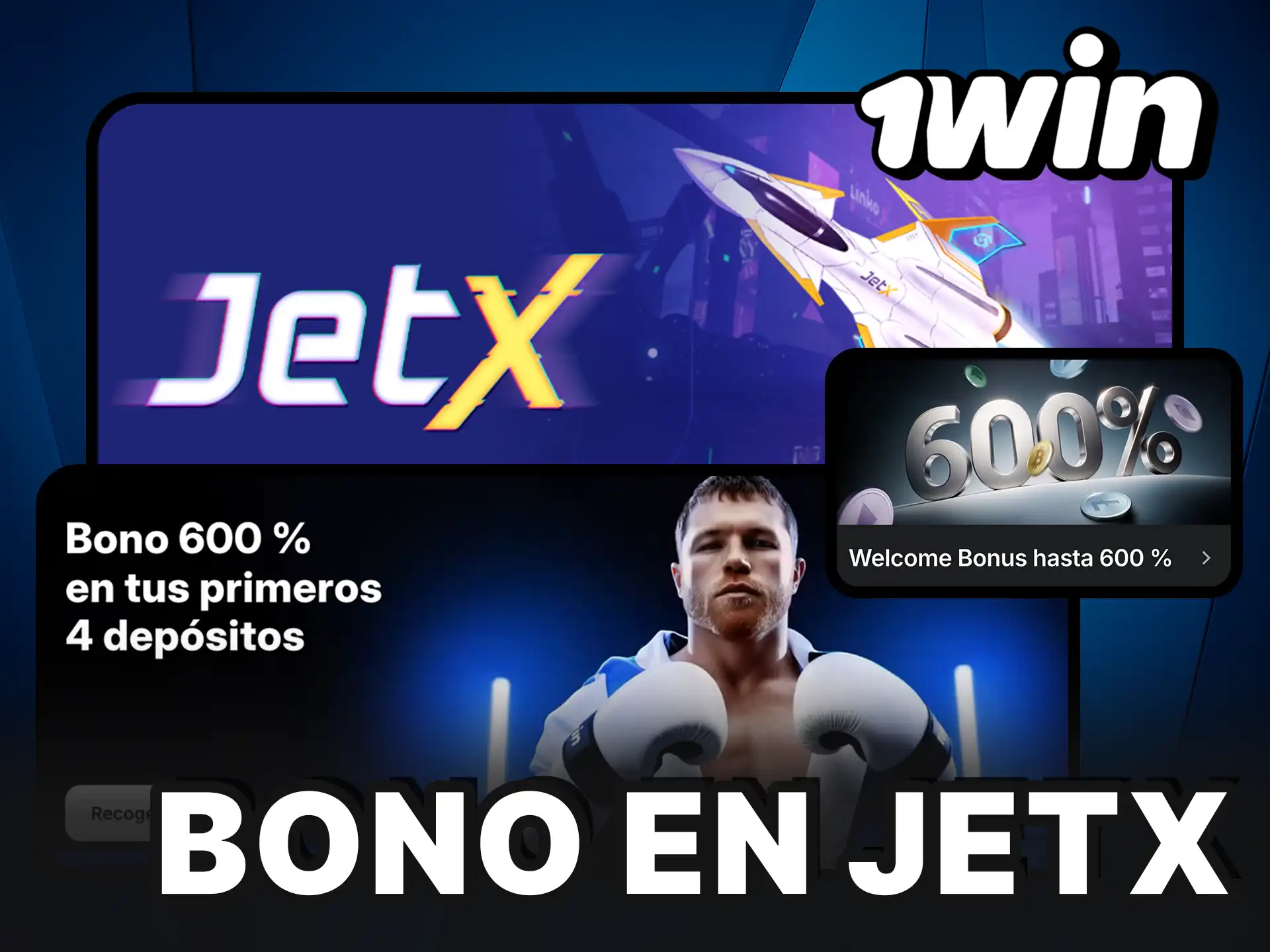 Reclama el bono de 1Win en JetX y aumenta tu saldo para apostar más.