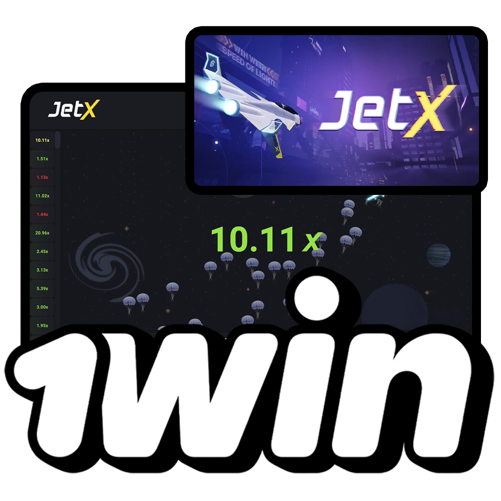 Juega 1Win JetX en Perú y pilota tu nave hacia ganancias explosivas.
