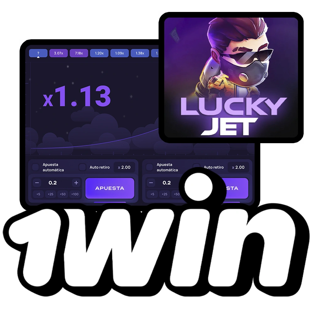 Juega 1Win Lucky Jet en Perú y decola hacia ganancias históricas.