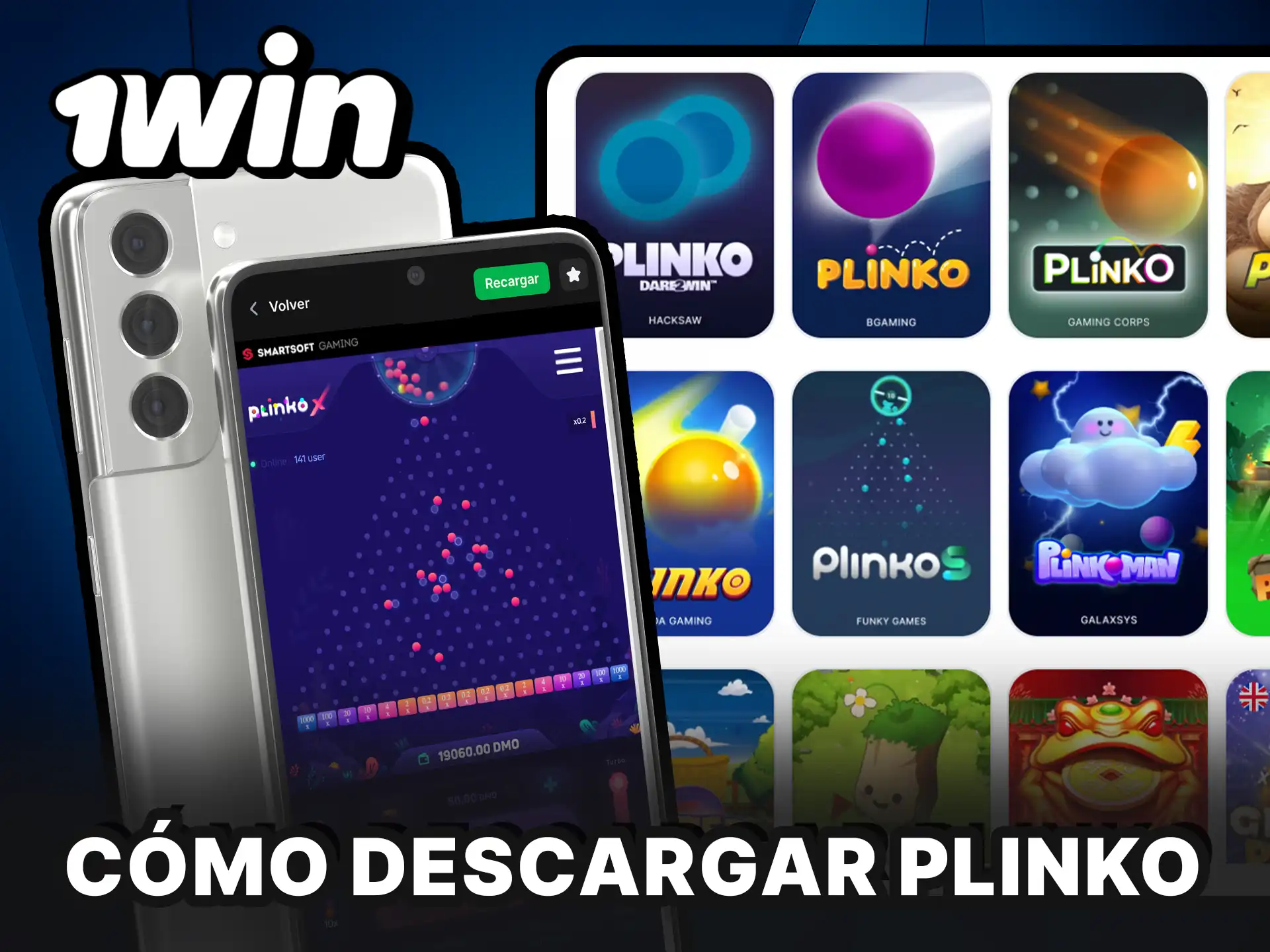 Descubre cómo descargar Plinko 1Win y juega el juego desde tu móvil.