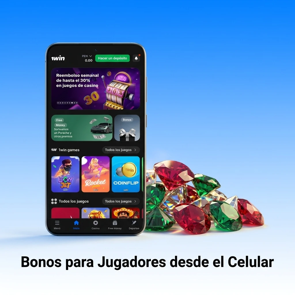 Bonos para jugadores desde celular en 1win: bienvenida, cashback, torneos y apuestas deportivas disponibles en la app