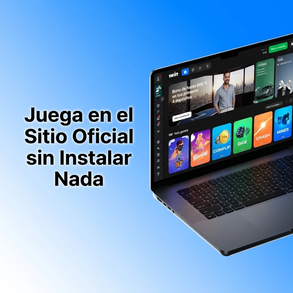 Accede al sitio oficial desde tu navegador sin instalar nada y disfruta apuestas, casino y más en Perú