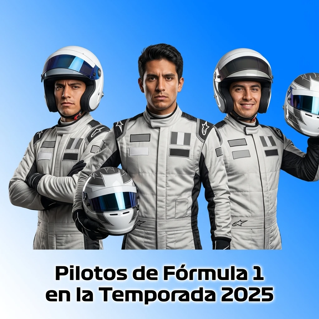 Pilotos y equipos de Fórmula 1 temporada 2025 con cuotas para campeonato de pilotos y constructores