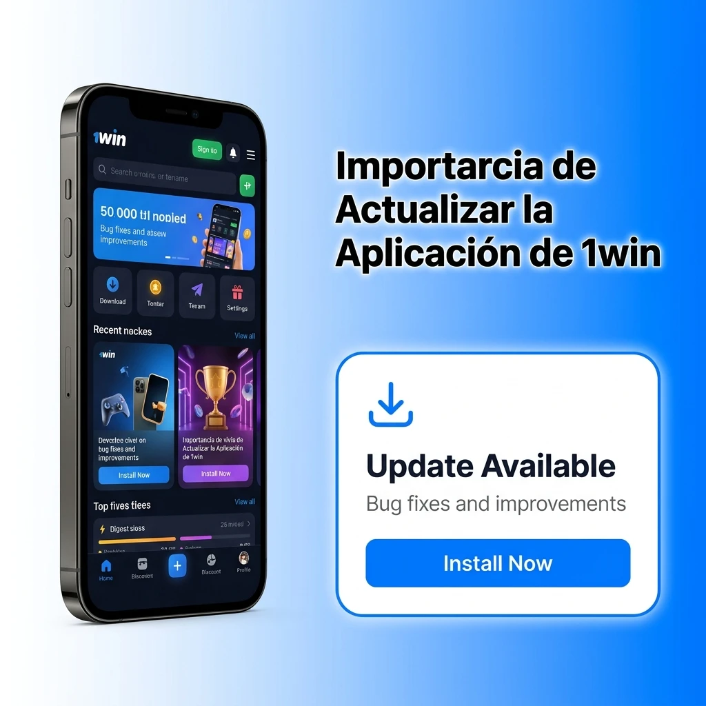 Importancia de actualizar la app 1win: mejoras, seguridad y compatibilidad para una experiencia óptima
