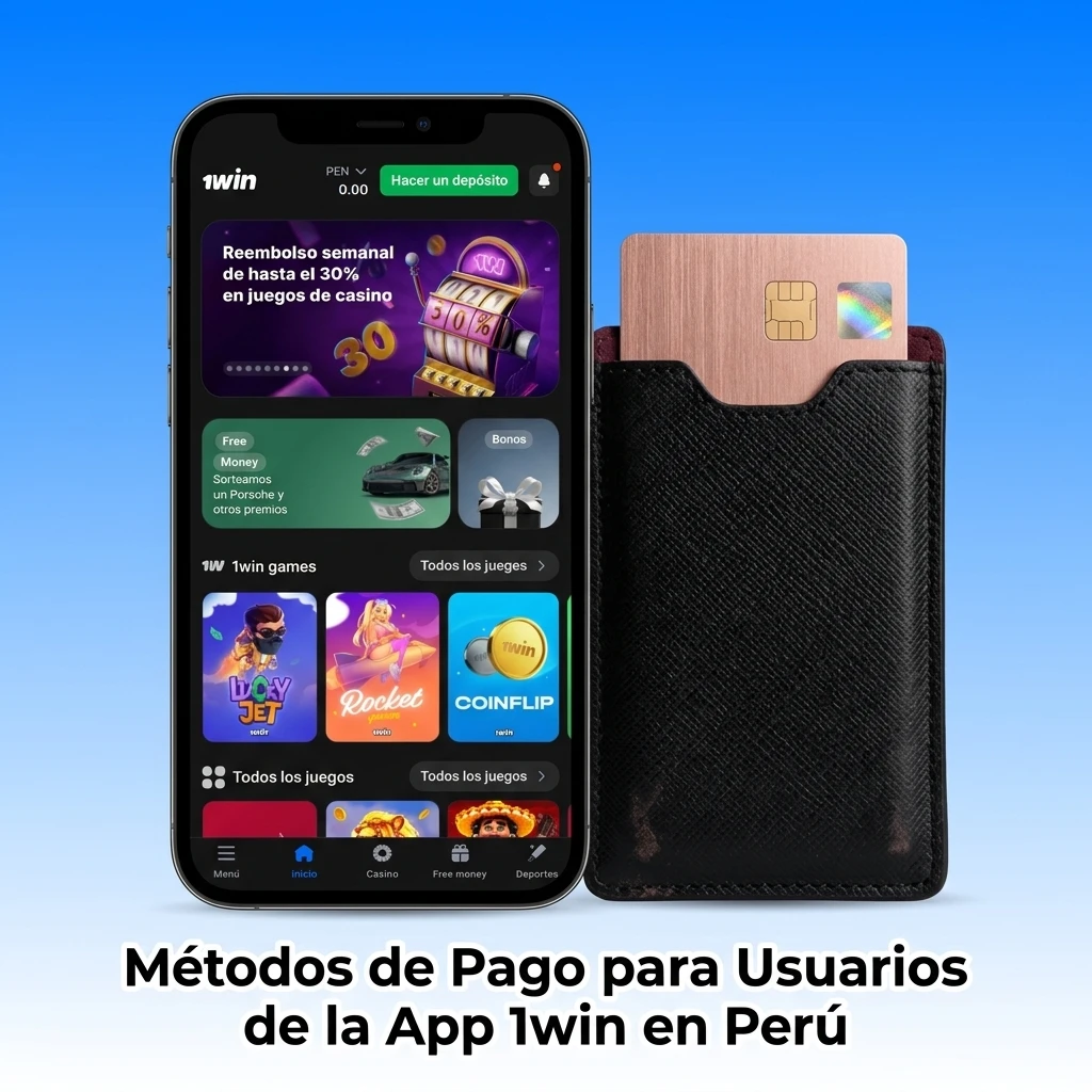 Métodos de pago en app 1win Perú: Visa, Mastercard, criptomonedas y billeteras electrónicas disponibles