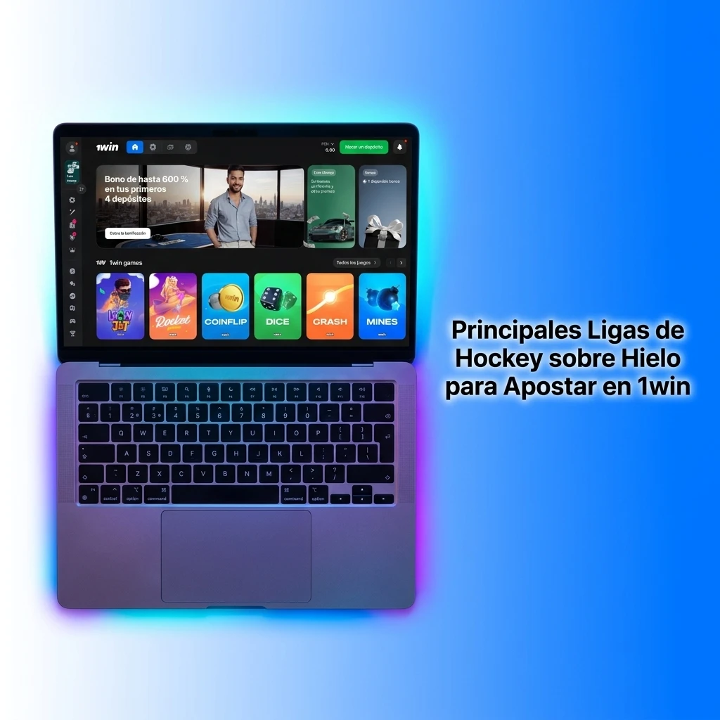 Principales ligas de hockey sobre hielo para apostar en 1win: NHL, KHL, SHL y más competencias disponibles