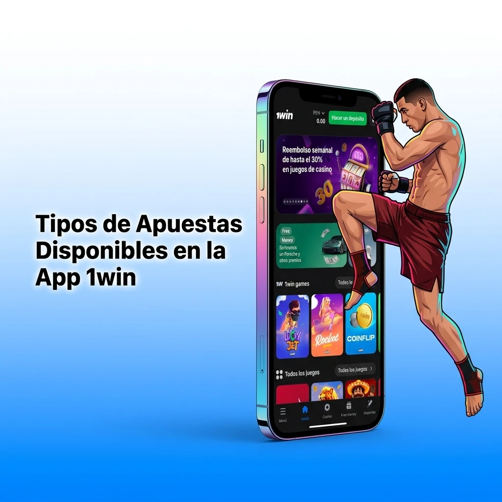 Tipos de apuestas en app 1win: sencilla, parley, triple, en vivo y handicap para distintos estilos de juego