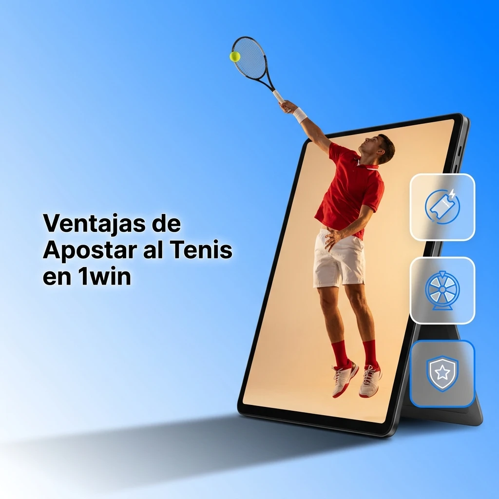Ventajas de apostar al tenis en 1win: cuotas competitivas, apuestas en vivo y cobertura de torneos en Perú