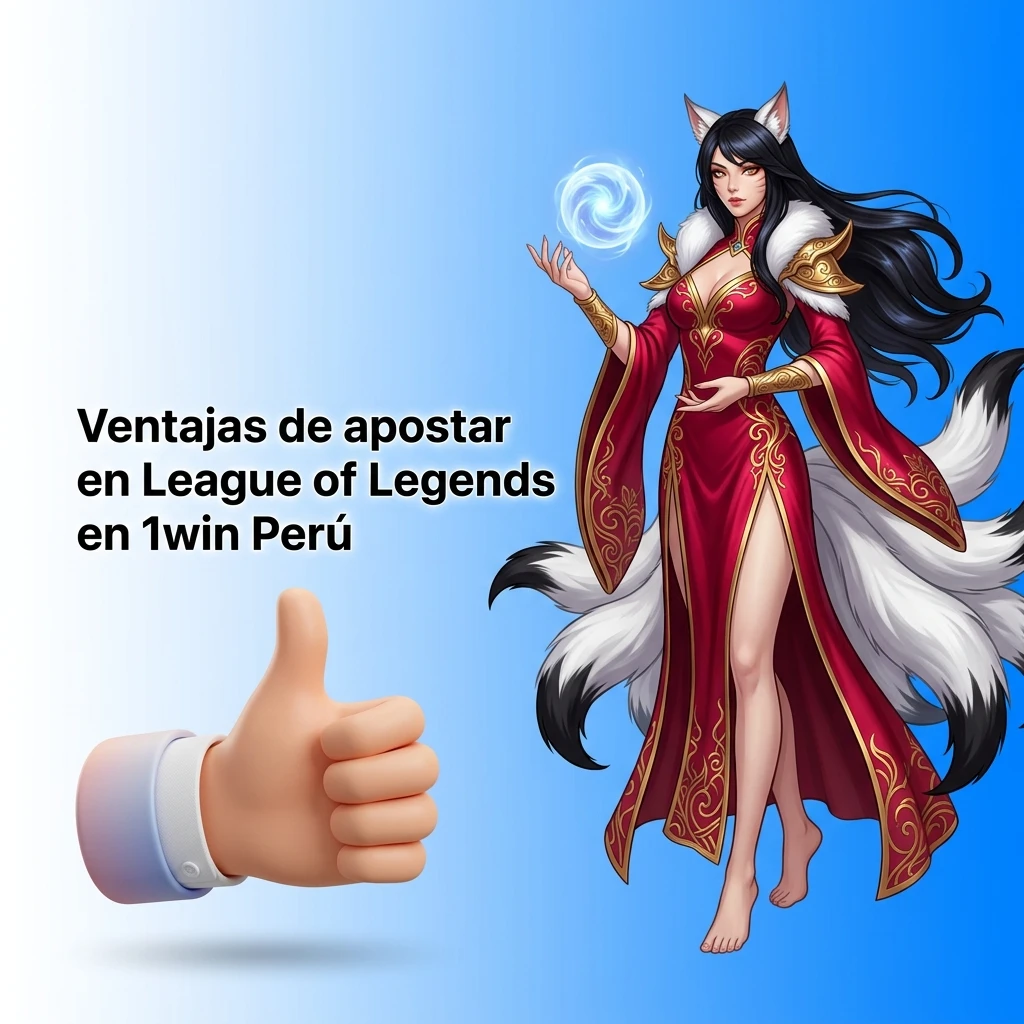 Ventajas de apostar en League of Legends en 1win Perú: bonos, cuotas altas y métodos de pago locales