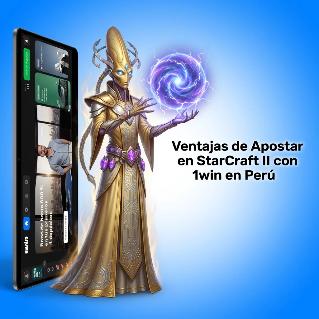 Ventajas de apostar en StarCraft II con 1win Perú: bonos, pagos locales, app móvil y cuotas competitivas